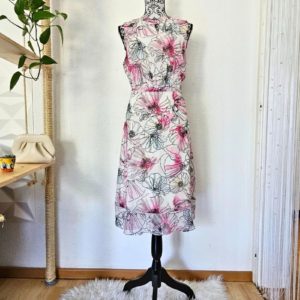 Comma floral midi dress party summer