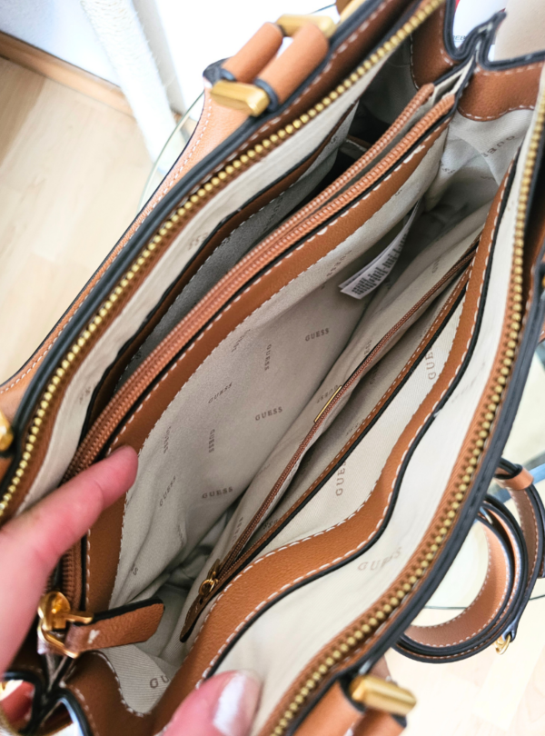 Guess Handbag Autumn Beige Brown
